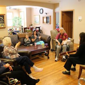 Music Therapy Session at Heart to Home
