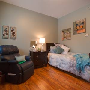 Each client has his / her own bedroom.  Use our furniture, or your own!
